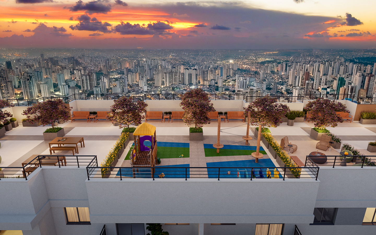 Rooftop Sky